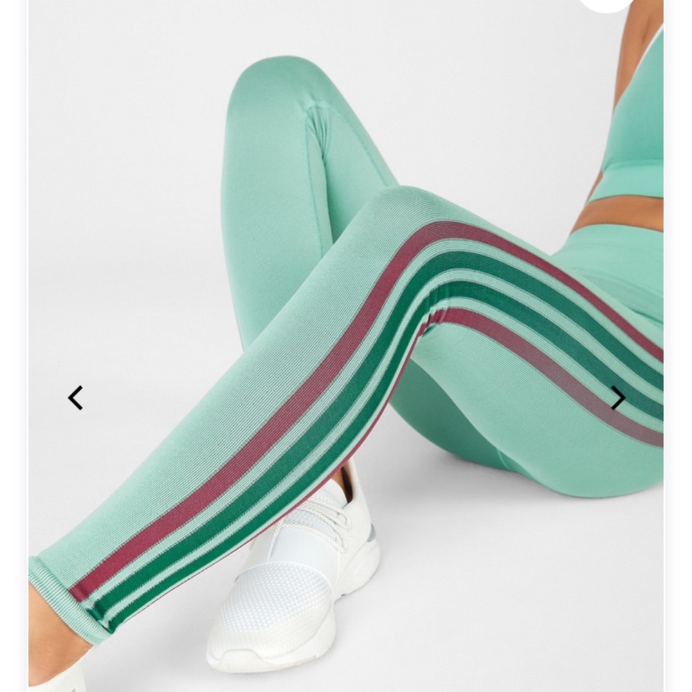 High-Waisted Seamless Stripe Legging Fabletics
